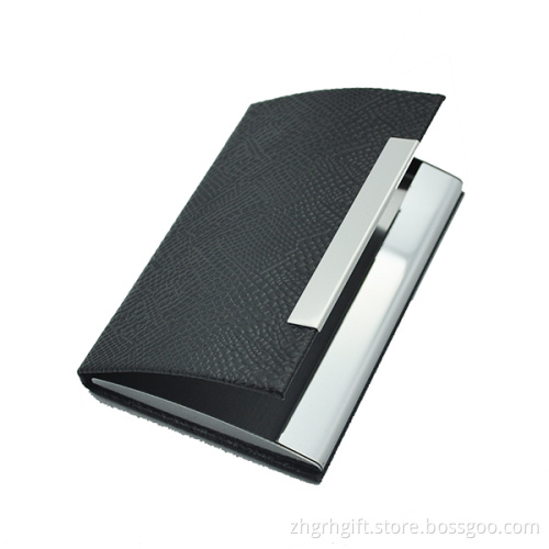 Custom metal name card holder promotion metal business card holder wholesale cardcase